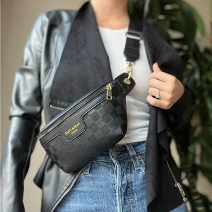 Faux Saint Lauren cross body Fanny pack